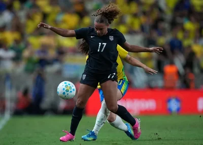 Brasil perde para os EUA em retorno de Marta