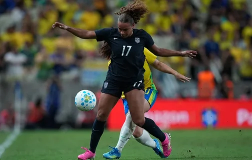 Brasil perde para os EUA em retorno de Marta