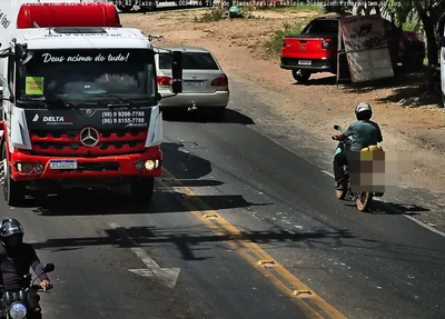 Câmera do SPIA ajudou a identificar motociclista que furtou 18 celulares em Teresina