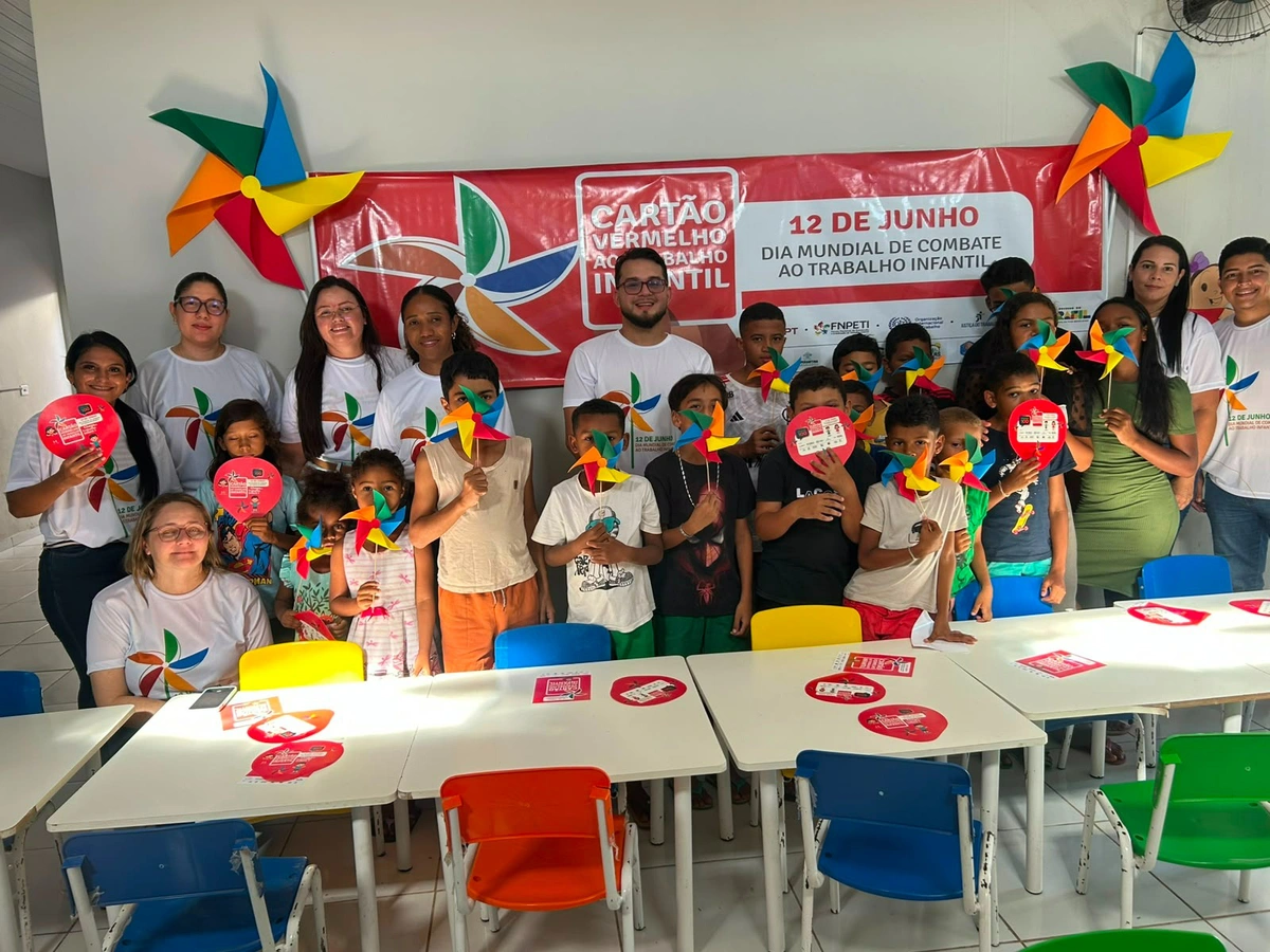 Campanha de enfrentamento ao trabalho infantil