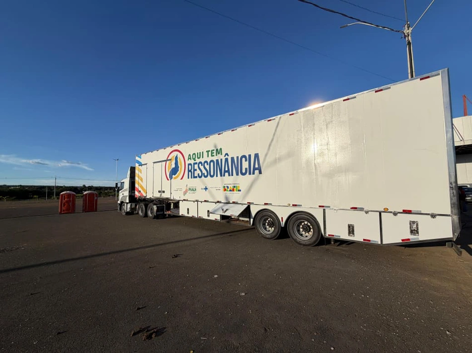 Carreta da Ressonância chega a Floriano e vai atender pacientes de 28 cidades