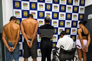 Cinco pessoas foram presas em Timon em cumprimento a mandados de prisão e busca e apreensão