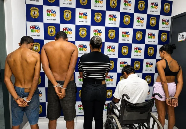 Cinco pessoas foram presas em Timon em cumprimento a mandados de prisão e busca e apreensão
