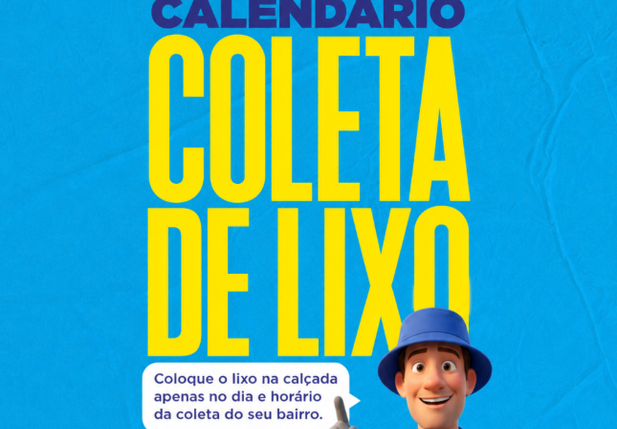 Coleta de lixo em Uruçuí tem calendário diário divulgado pela Prefeitura