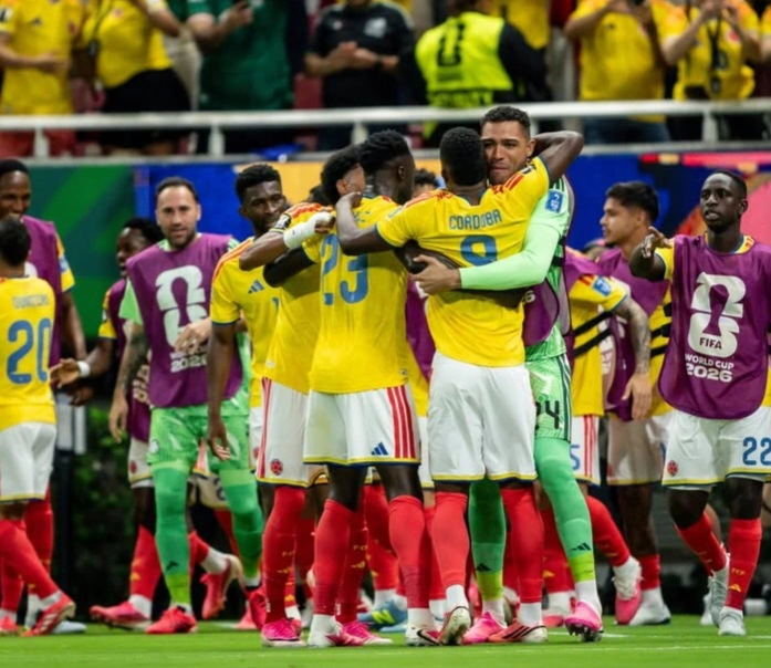 Colômbia se classifica em primeiro lugar do Grupo K.