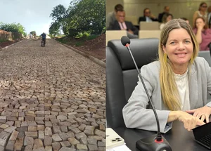 Com emenda de Gracinha Mão Santa, Murici dos Portelas recebe obra de pavimentação