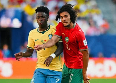 Com gol de Vini Jr., Brasil empata com Marrocos na estreia da Copa do Mundo