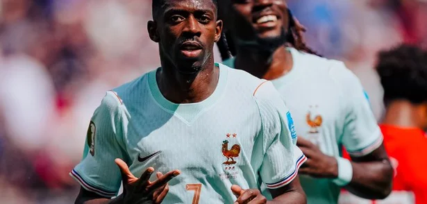 Com hat-trick de Dembélé, França goleia Noruega e confirma liderança da chave