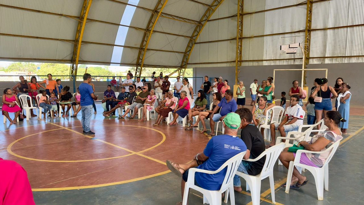Comunidade Mangabeira recebe ação social da Prefeitura de Jardim do Mulato