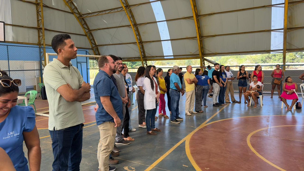 Comunidade Mangabeira recebe ação social em Jardim do Mulato