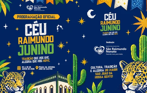 Confira a programação do Céu Raimundo Junino 2026 em São Raimundo Nonato