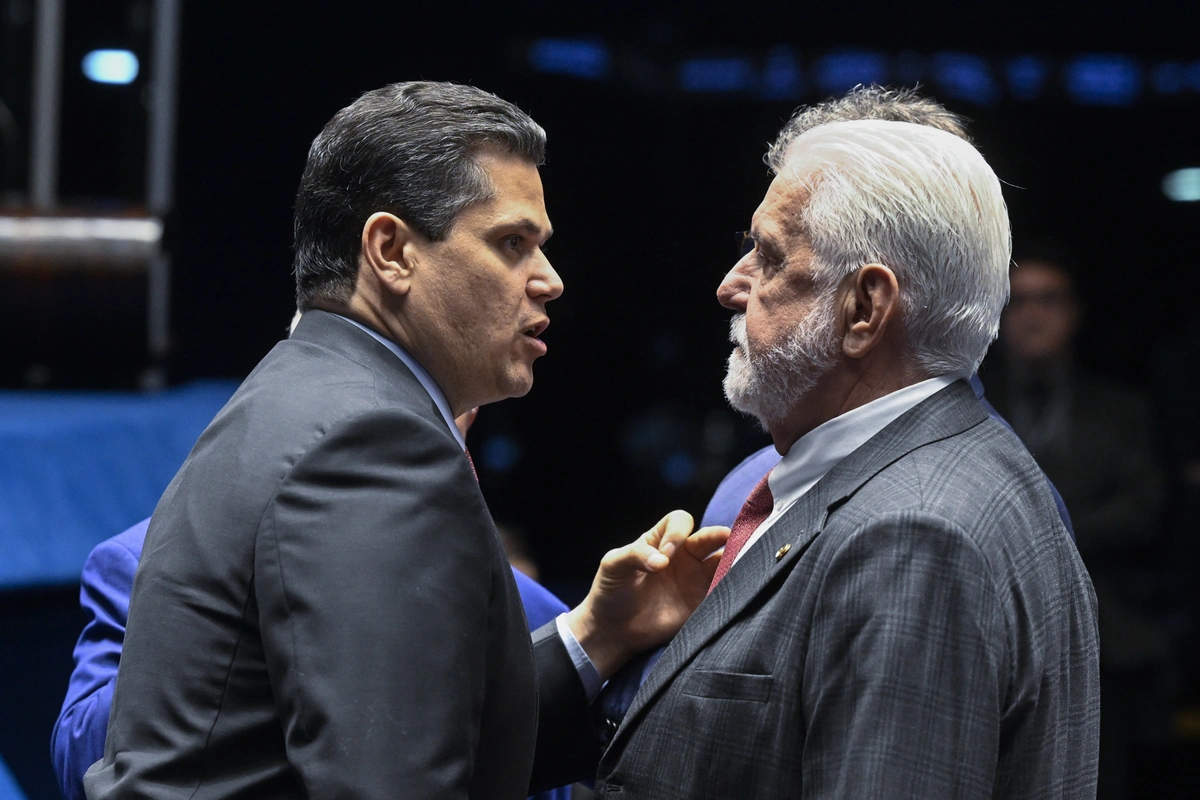 Davi Alcolumbre e Jaques Wagner