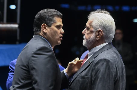 Davi Alcolumbre e Jaques Wagner