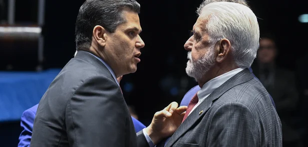 Davi Alcolumbre e Jaques Wagner