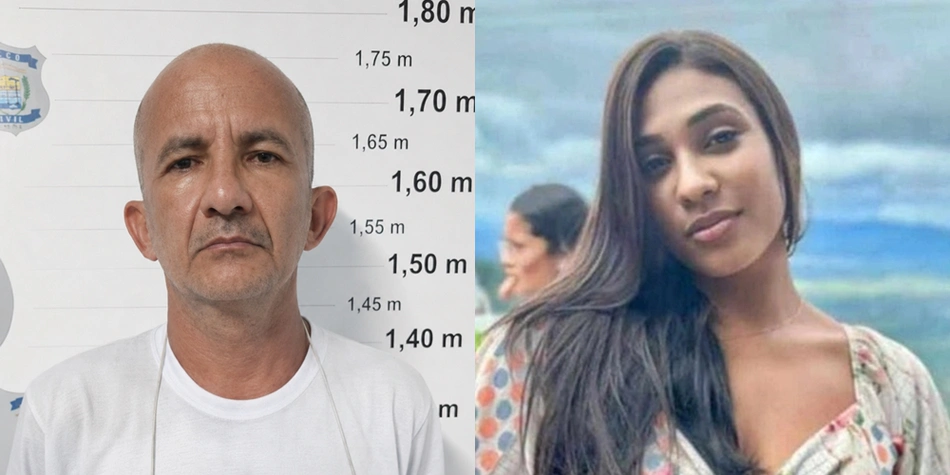 Demétrius Morais Gomes é acusado de matar Aline Naiara de Sousa
