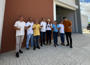 Deputado Dr. Hélio acompanha etapa final das obras do Mercado Público de Luís Correia