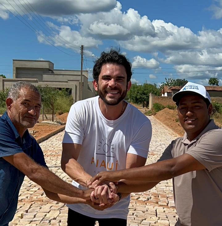 Deputado Dr. Marcus Kalume anuncia obra de calçamento na comunidade Campestre, zona rural de Flores do Piauí