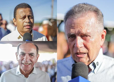 Deputado Flávio Nogueira, deputado Dr.Francisco e senador Marcelo Castro