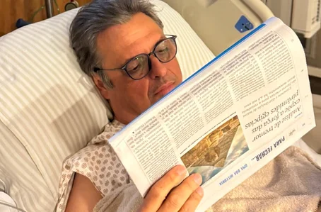 Deputado Júlio Arcoverde no hospital