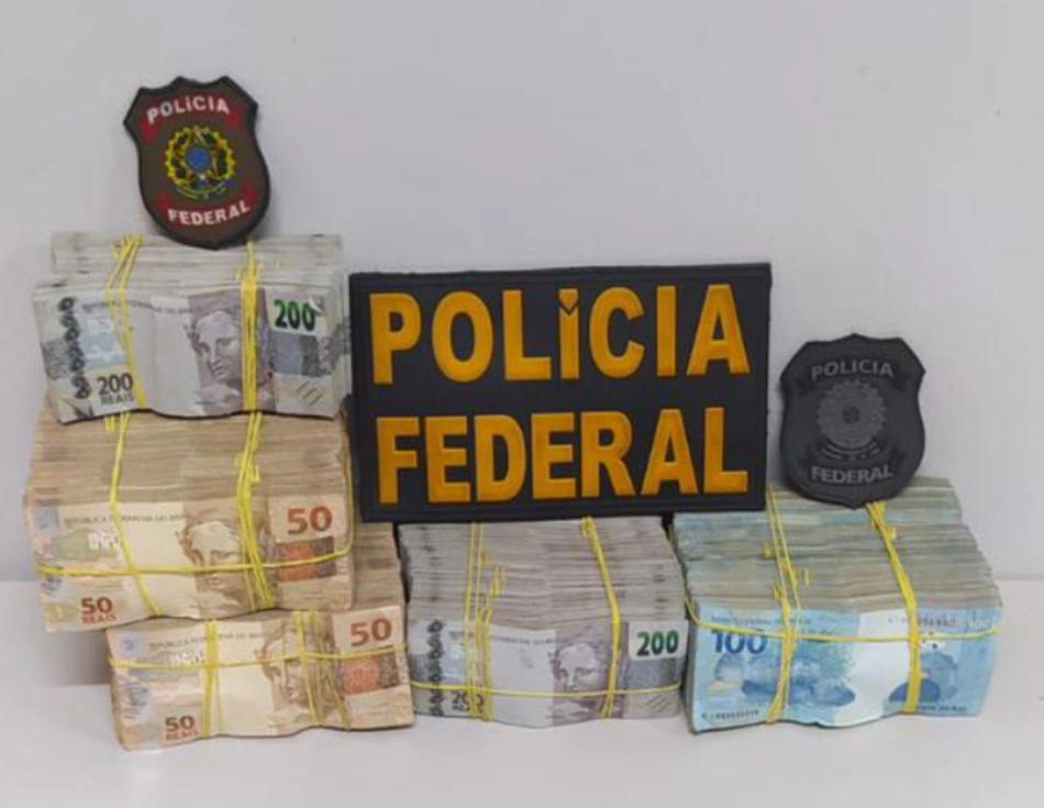 Dinheiro apreendido em posse da vereadora Nalvinha Melo