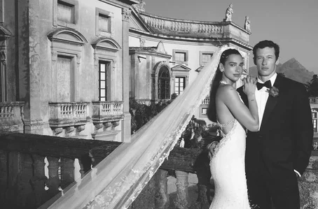 Dua Lipa compartilha imagens de sua festa de casamento