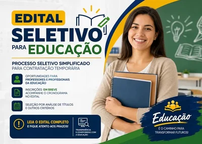 Edital de seletivo
