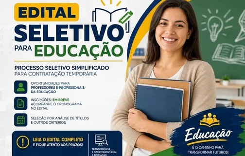 Edital de seletivo