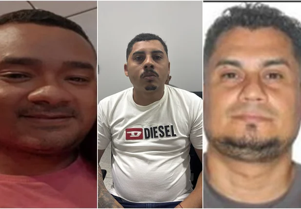 Elielton de Carvalho, Maxuell Barroso e Antônio Alves da Silva