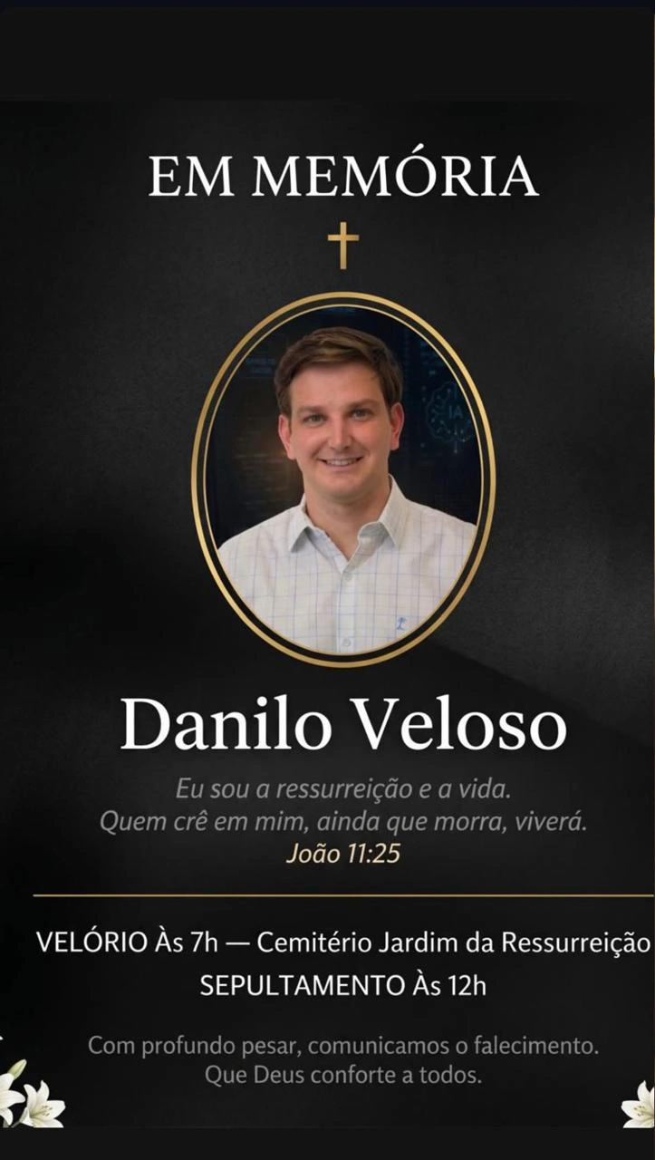 Empresário Danilo Veloso morre aos 38 anos em Parnaíba