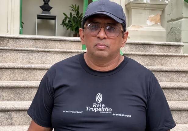 Empresário Esteferson Rodrigues, dono Rei do Tropeirão