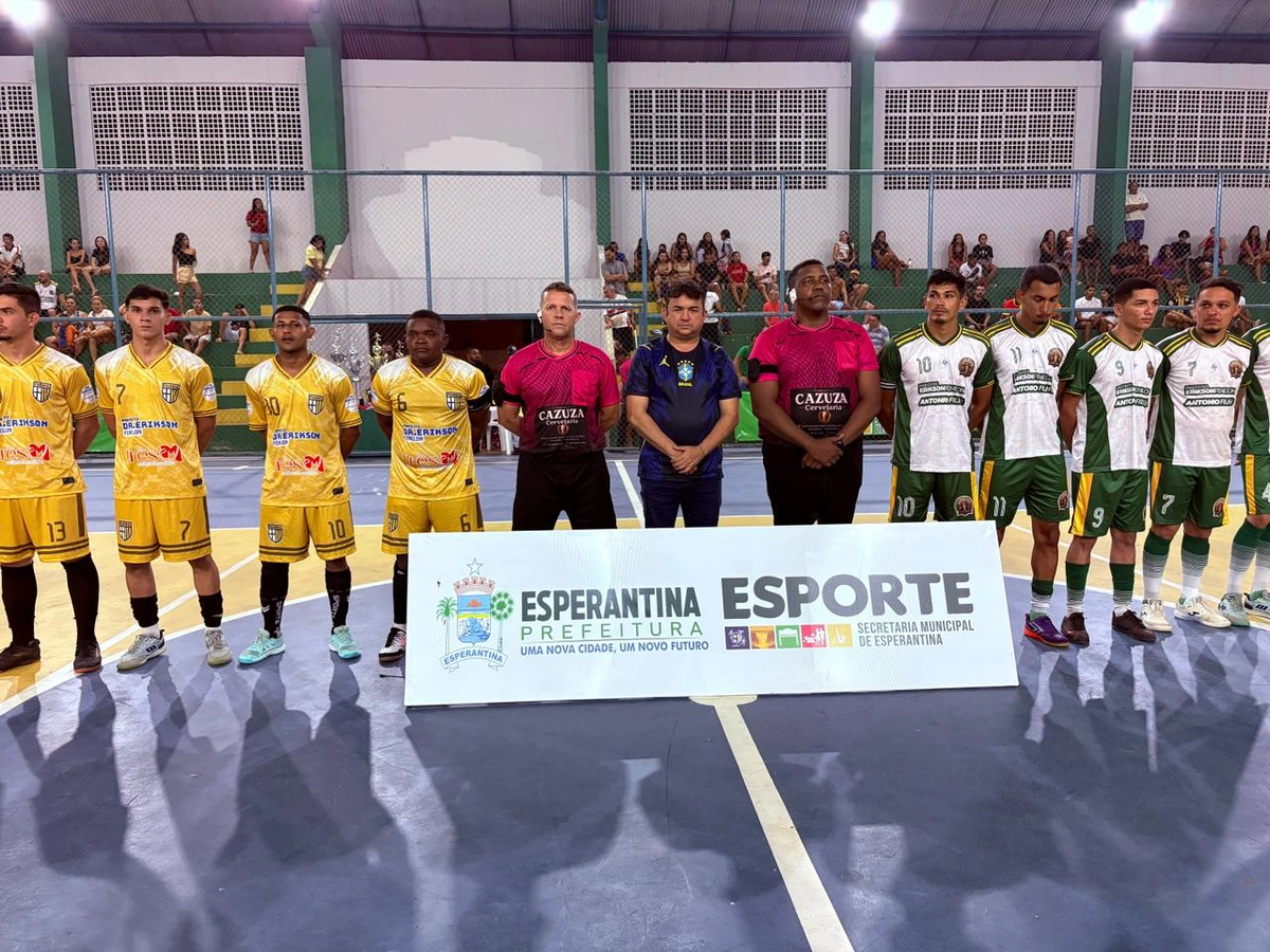 Encerramento do Campeonato Esperantinense de Futsal 2026