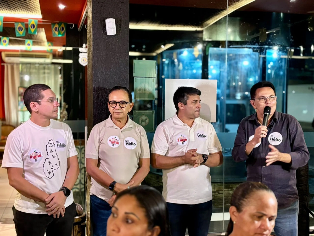 Encontro de lideranças com o Dr. Hélio