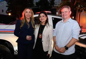 Prefeitura participa da entrega de viaturas para combate à violência contra a mulher em Timon