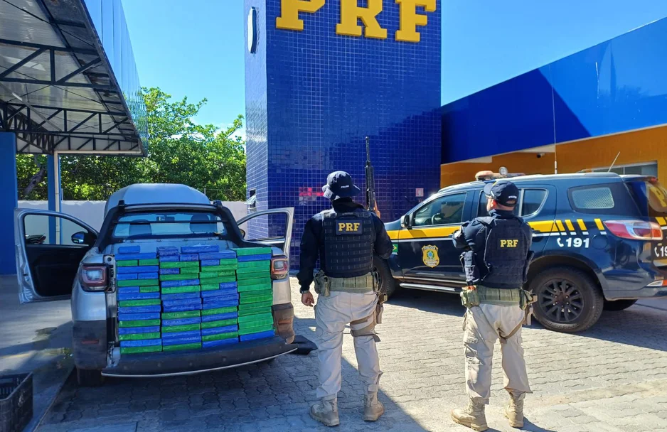 Equipe da PRF fez a apreensão em Parnaíba