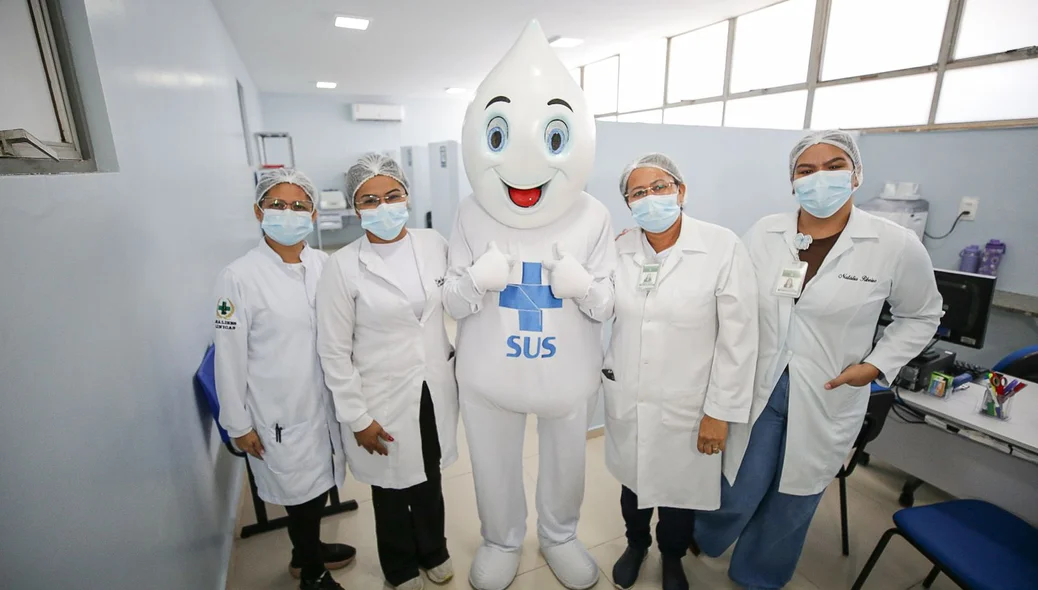 Esquipe do Ambulatório Governador Dirceu Mendes Arcoverde