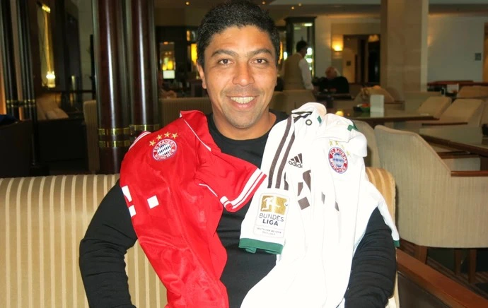 Ex-atacante Giovane Élber, ídolo do Bayern de Munique e ex-jogador da Seleção Brasileira.