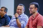 Fábio Abreu e equipe da SADA durante o evento de lançamento do Fomento Rural Mulher em José de Freitas