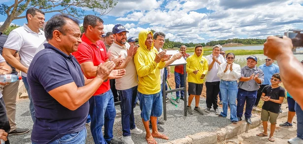 Fábio Abreu participa da inauguração da nova Orla de Lagoa de São Francisco