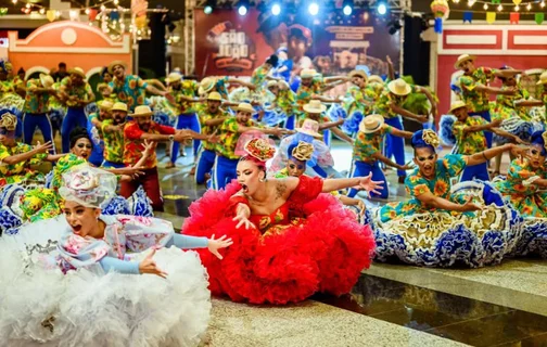 Festival de Quadrilhas reúne 13 grupos no Encontro Nacional de Folguedos