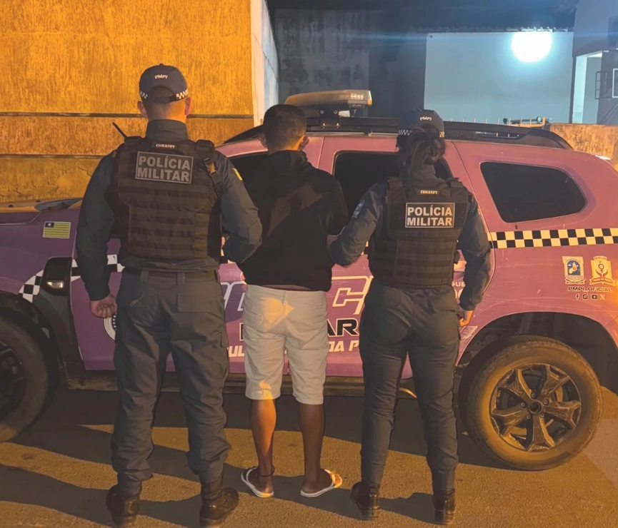 Filho é preso acusado de agredir a própria mãe