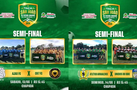 Fim de semana decisivo define finalistas da Taça São João em São João do Arraial