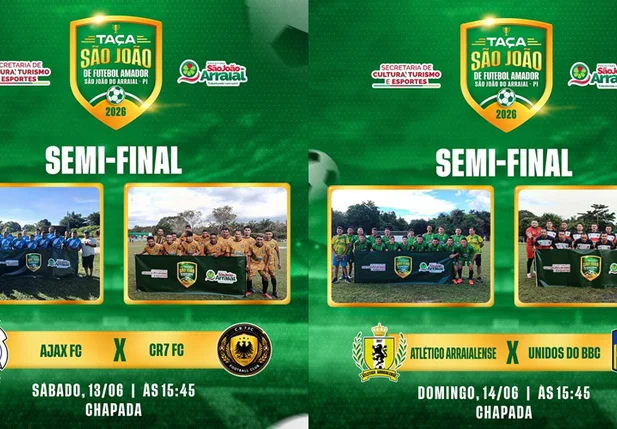 Fim de semana decisivo define finalistas da Taça São João em São João do Arraial