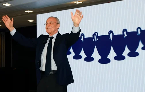 Florentino Pérez foi reeleito presidente do Real Madrid