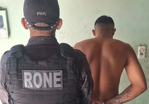Foragido da Justiça preso pelo RONE