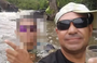 Foto tirada por Manoel Alves antes de assassinato em cachoeira