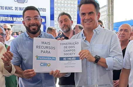 Francisco Emanuel e Ciro Nogueira