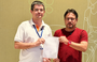 Franklin Batista e Alex Rocha, diretores do Sintshogastro-PI