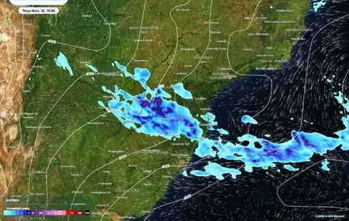 Frente fria mantém alerta para tempestades em quatro Estados nesta terça