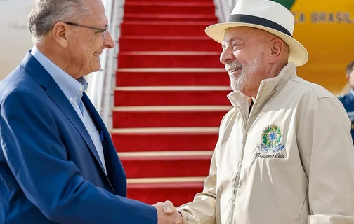 Geraldo Alckmin e Lula