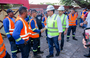 Governador Rafael Fonteles acompanha obras de asfaltamento de ruas na zona leste de Teresina nesta quarta (17)